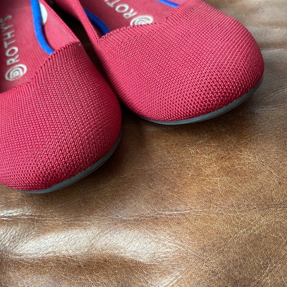 Rothy’s ruby red flats - Picture 2 of 5